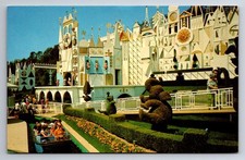 C1960's Disneyland Postcard, It's a Small World picture