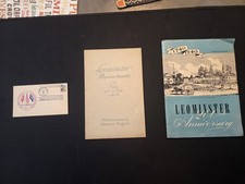 Vintage 3pc Collection of Leominster MA Anniversary Souvenirs 1915, 40, 90 picture