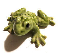 Retired Hagen Renaker Papa Frog Mini #448 Vintage Ceramic Figurine picture