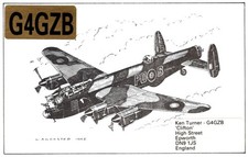Epworth England G4GZB QSL Postcard picture