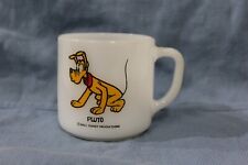 Walt Disney Productions - Milk Glass - Pluto - Drinking Cup picture
