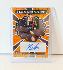 Panini 2024 Donruss Racing NASCAR Turn of the Century Natalie Decker Auto /25 picture