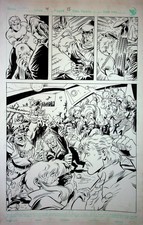 Elfquest The Rebels 1994 #9 Delfin Barral Comic Book Hand-Drawn Interior Page picture