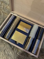 Rare Unreleased Nike Promo Poker Set . Read Description Metal Poker Chips picture