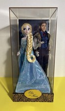 Designer Doll Elsa & Hans Frozen Disney Store Fairytale Collection LE w/Bag picture