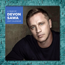 Devon Sawa  2027 Wall Calendar 12 Month Celebrity Photo Fan Collectible picture