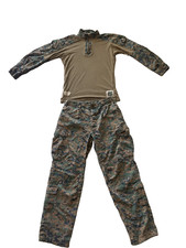 Complete set M/R USMC MARPAT woodland frogs picture
