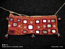 Indian antique vintage banjara lamani rabari handmade kutchi boho pouch bag 99 picture