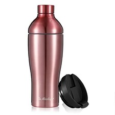 The Mixologer Cocktail Shaker & Tumbler | 19 oz Stainless Steel Drink Mixer w... picture
