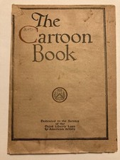 Vtg 1918 American Artists’ “The Cartoon Book” For Success Of 3rd Liberty Loan picture