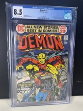 Demon #1 DC 1972 CGC 8.5 / 1st App Etrigan The Demon / Jack Kirby Story & Art picture