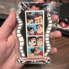 Disney Pin DSSH Wreck It Ralph Vanellope 2018 Pinsgiving Photo Booth Pin LE 400 picture