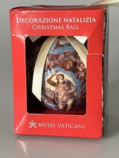 Vatican Museums Christmas Ornament Michelangelo Last Judgment Sistine Chapel picture