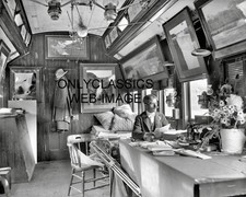 1902 RAILROAD TRAIN DETROIT CO. CAR FRAMED ART 8x10 PHOTO William Henry Jackson picture