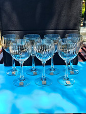 Mikasa Crystal Stephanie Wine Glasses 7 1/8
