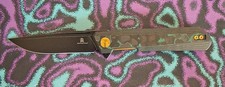 Bestechman Dundee Shipwreck Folding Knife Camo Carbon Handle BMK01-C-5SW picture