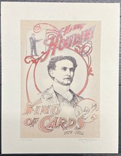 Harry Houdini Magician King of Cards 1874-1926 signed Barry Simon Special Sale picture