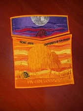 Northern Lights Council FOS Pa-hin Lodge 27 OA 2024 NOAC Patch Set Colorado picture