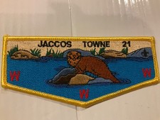 Jaccos Towne Lodge 21 s1 FF First Flap Older OA Flap picture