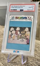 PSA 10 1991 Peanuts Preview Charlie Brown Christmas Special #33 Snoopy picture