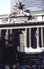 (Lot #9925, Set of 9) GRAND CENTRAL TERMINAL EXTERIOR SLIDES by ALLAN ROBERTS picture