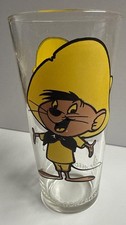 Vintage 1973 Speedy Gonzales Pepsi Collector Glass Warner Bros Looney Tunes picture
