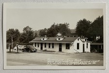 RPPC Postcard Restaurant Service Station Cozy Rest West Virginia Tourist Court picture