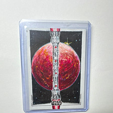 2024 Topps Star Wars Chrome Darth Mauls Lightsaber and Dathomir by Neil A Brady picture