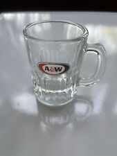 A & W Root Beer Small 3.25” Mini Glass picture