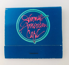Vintage Jimmy's American Cafe Restaurant Matchbook Des Moines Iowa IA 1990s picture