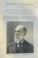 1898 American Generals Spanish American War Joseph Wheeler William Shafter picture