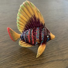 Jay Strongwater Sailfin Philippe Lustre Collection Figurine RARE picture