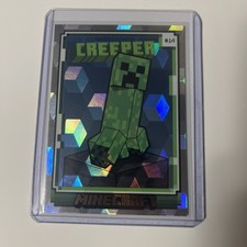 2024 Panini Minecraft Creeper CUBIC FOIL PARALLEL #14 Base Set picture