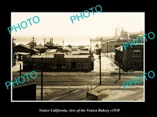 Venice California View Of The Venice Bakery c1930 Old Large Historic Photo picture