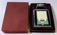 Rare 1937 art deco modernistic 2 color Ronson vanity compact Masterpact lighter picture