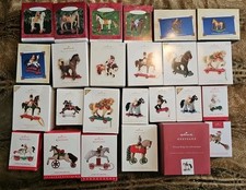 Hallmark A Pony For Christmas Ornament Lot picture