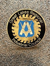 VINTAGE GREAT LAKES REGIONAL INDUSTRIAL COUNCIL LAPEL PIN picture