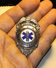 Vtg Tobyhanna PA Volunteer Ambulance Badge CTVAA Topper Pin Emergency Obsolete picture