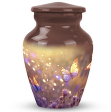 Large Butterfly Cremation Urn for Adult Men - Memorial Funeral Urn Keepsake picture