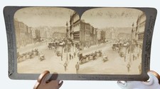 Antique 1903 Underwood Stereoview St. Patricks Street Cork Ireland picture