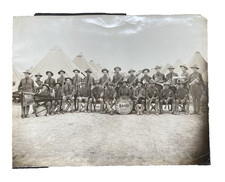 Maryland 1916 Military Band Mexican Border Service Westminster Antique Photo picture