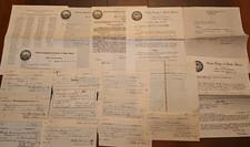 Lot Of 1930's I.O.O.F Grand Lodge Of Rhode Island Ephemera Letters Receipts picture
