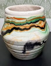 Nemadji Pottery Bud Vase USA picture