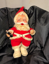 Vintage 1950s Rushton Santa Claus Doll – Coca-Cola – Rare White Boots & Belt – K picture