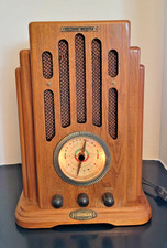 CROSLEY CR 18 VINTAGE 1930S REPLICA RADIO WITH CASSETTE PLAYER Excellent Cond picture