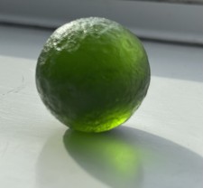 Natural Moldavite 28-32mm Sphere Czech Moldavite Authentic Moldavite Ball picture