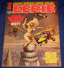 EERIE # 81 Frazetta cvr art /  BIG HALLOWEEN MONSTER MAG SALE picture