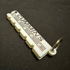 24v Cummins valve cover keychain picture