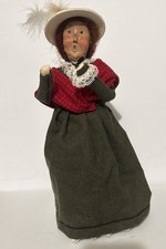 Vintage 1993 Byers Choice The Carolers Choir Lady 13” Christmas Figure Doll Nice picture