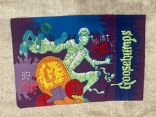 Vintage Goosebumps Pillowcase Mummy Skeleton R.L. Stine picture